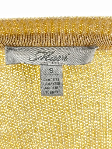 s Beden sarı Renk Mavi Jeans Kazak / Triko %70 İndirimli.