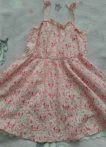 Koton minie mouse elbise kız çocuk 