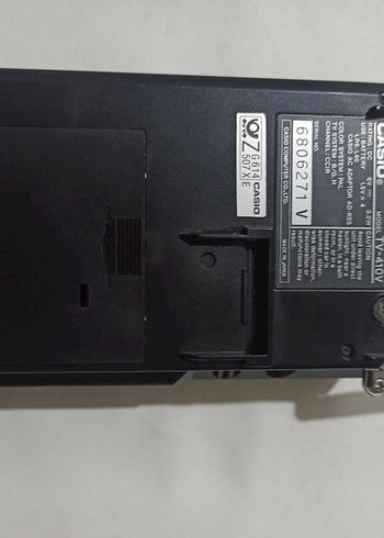 Casio Tv 410 Siyah Cep Tipi Renkli Televizyon - Görsel 3