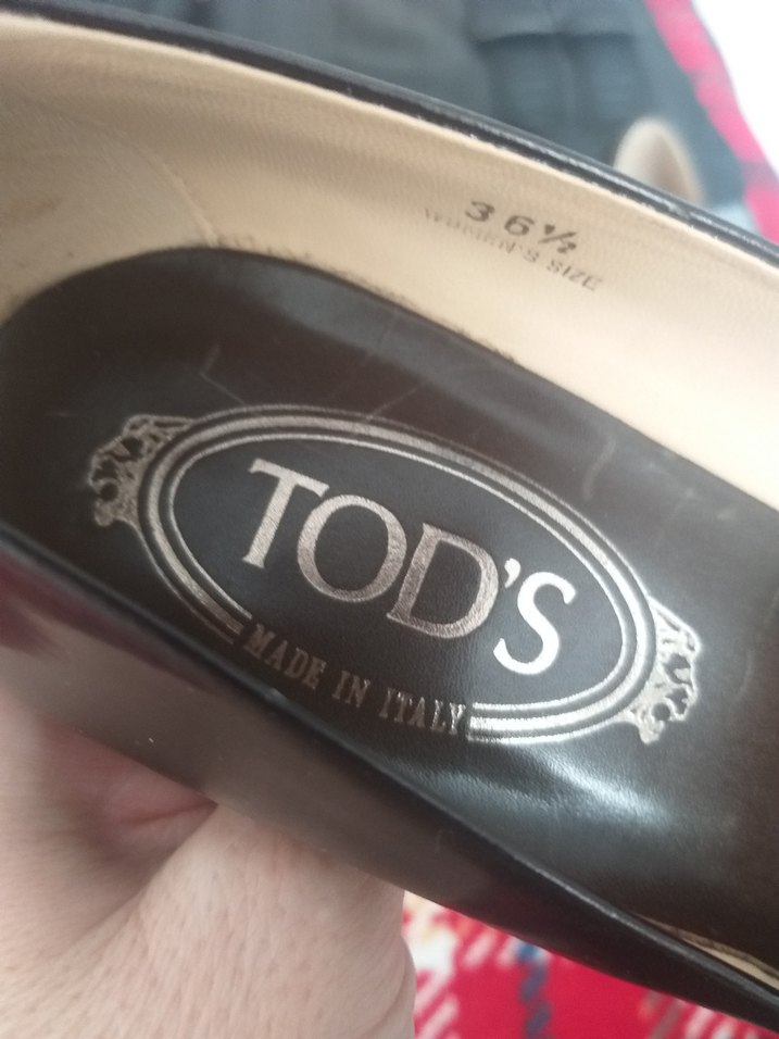 TOD'S Kahverengi Deri Tokalı Klasik Topuklu Ayakkabı - Görsel 3