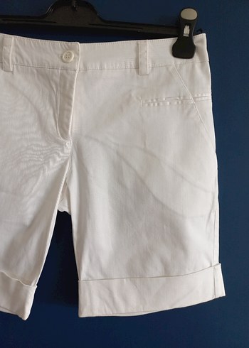 Vakkorama Beyaz Kadın Şort - Görsel 2