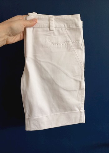 Vakkorama Beyaz Kadın Şort - Görsel 5