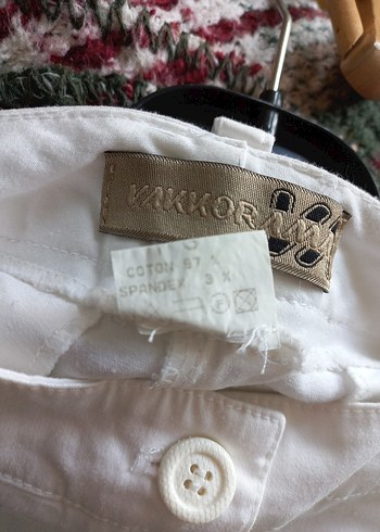 Vakkorama Beyaz Kadın Şort - Görsel 6
