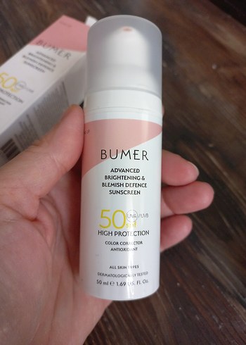 Bumer Yüksek Koruma Tonlandırıcı Güneş Kremi SPF 50 - Görsel 2