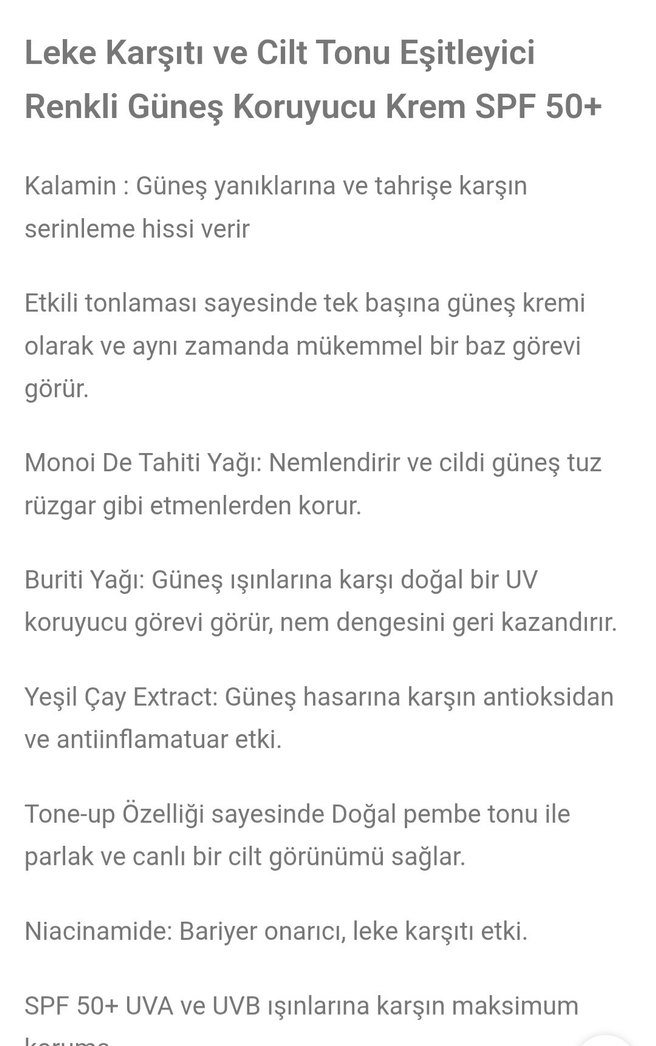 Bumer Yüksek Koruma Tonlandırıcı Güneş Kremi SPF 50 - Görsel 5