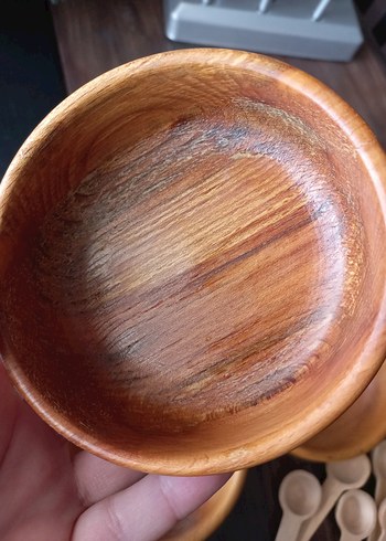 Ahşap Kase ve Kaşık Seti - Görsel 6