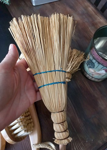 Ahşap Mutfak Fırçaları ve teneke kutu - Görsel 7