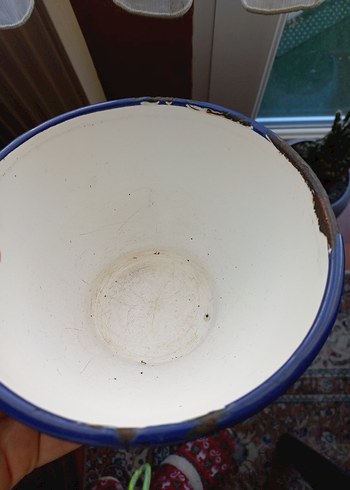 Renkli Mavi ve Yeşil Gıda Kapları emaye - Görsel 6