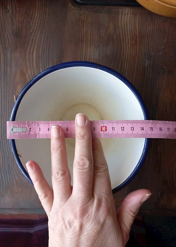 Renkli Mavi ve Yeşil Gıda Kapları emaye - Görsel 9