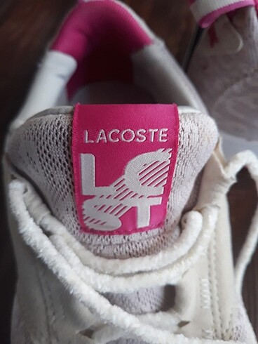 39 Beden Orjinal Lacoste spor ayakkabı