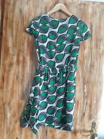 Diane Von Furstenberg Yeşil elbise