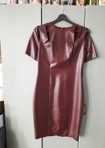 Deri elbise - Görsel 9