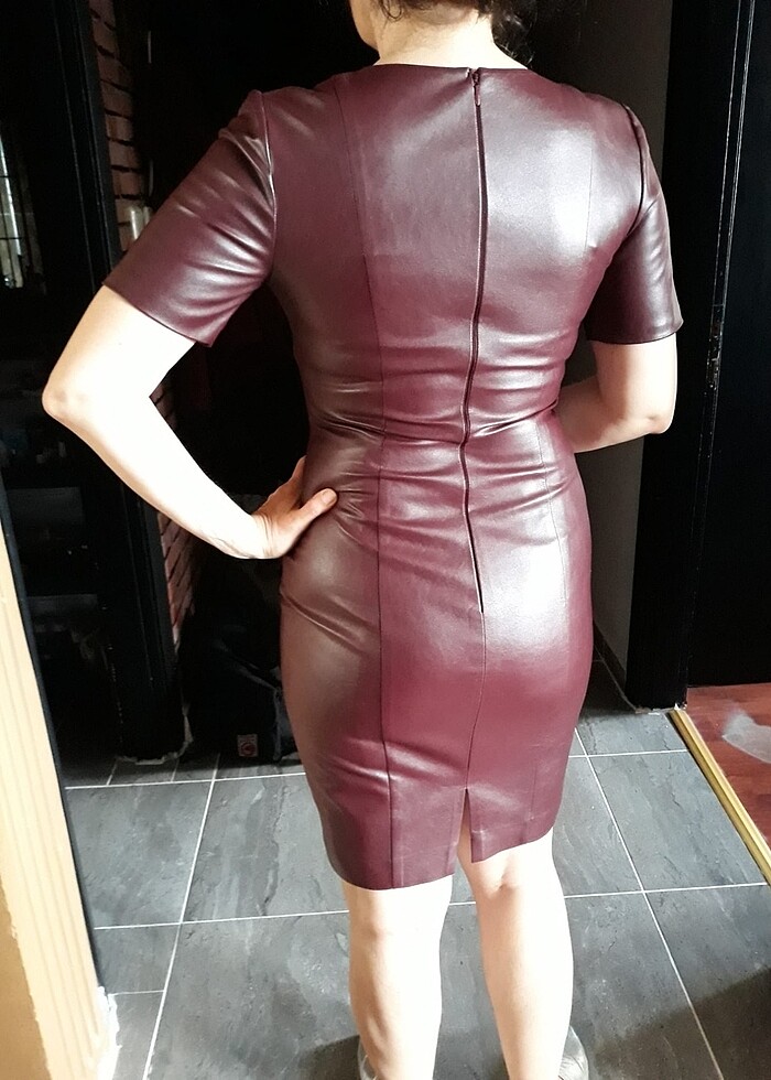 Deri elbise - Görsel 3