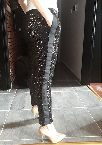 Pinko pul payet pantolon - Görsel 5