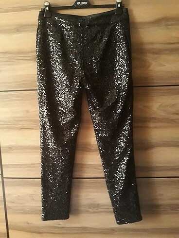 Pinko pul payet pantolon - Görsel 13