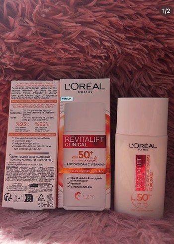 L'Oréal Revitalift Clinical Güneş Koruyucu SPF 50+