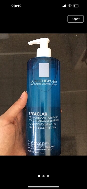 La Roche Posay Yüz Temizleme Jeli