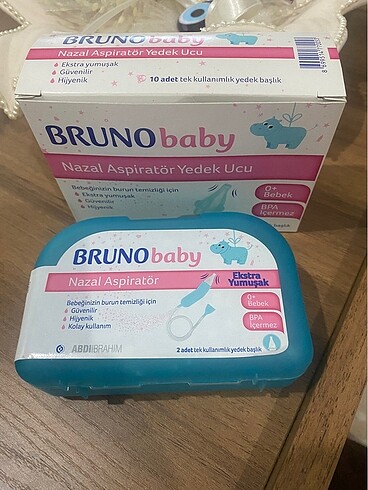 BRUNOBABY NAZAL ASPİRATÖR&YEDEK UCU