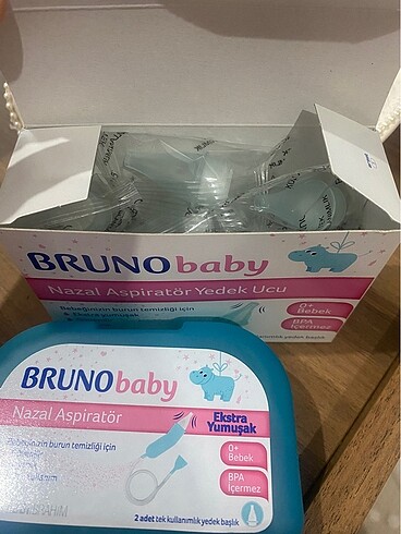 Diğer BRUNOBABY NAZAL ASPİRATÖR&YEDEK UCU