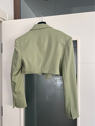 m Beden Bershka Crop Blazer Ceket