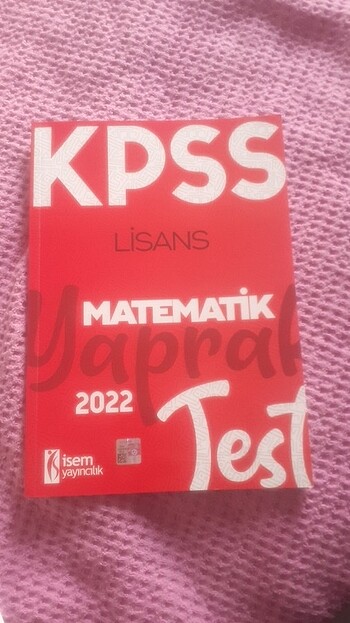 KPSS Matematik Lisans 2022 