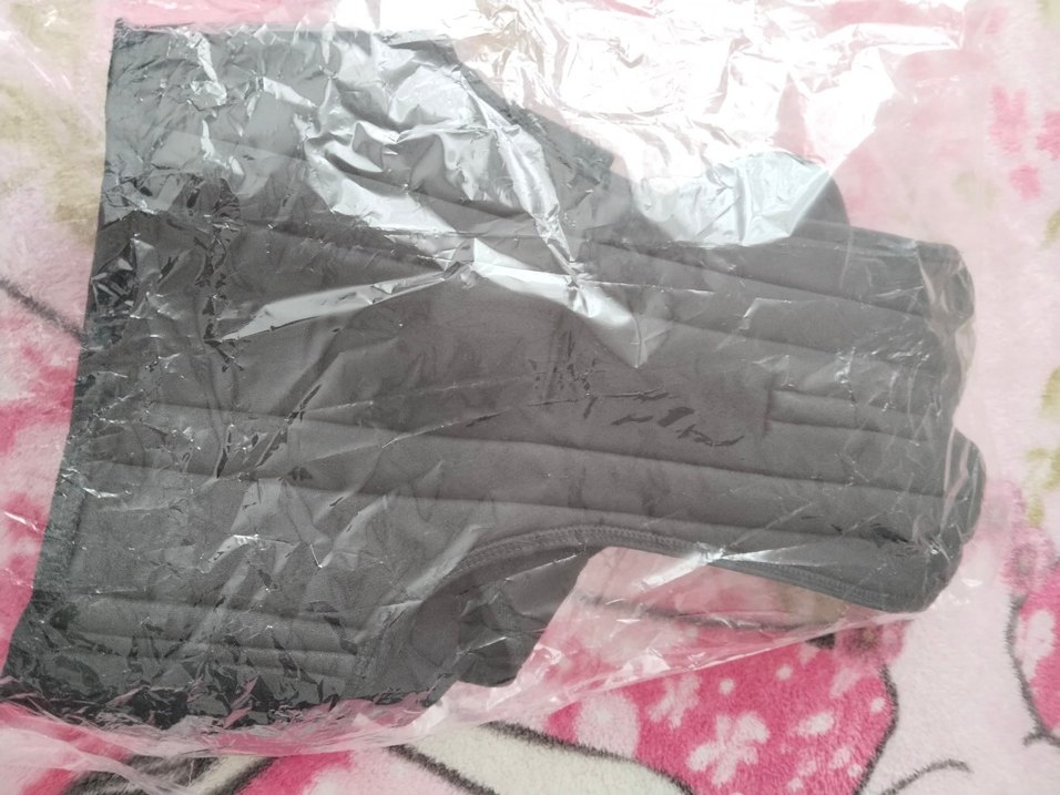 Siyah Baskılı Orta Boy Sırt Korsesi sıfır - Görsel 4