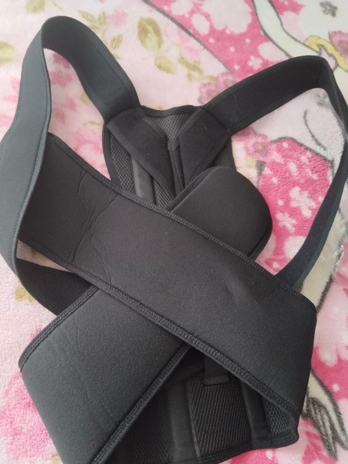 Siyah Baskılı Orta Boy Sırt Korsesi sıfır - Görsel 5