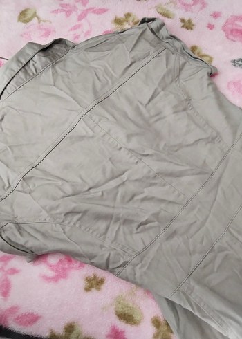 Gri Düğmeli Kolsuz Kadın kıza elbise  dolapta buruşuk sıfır - Görsel 4