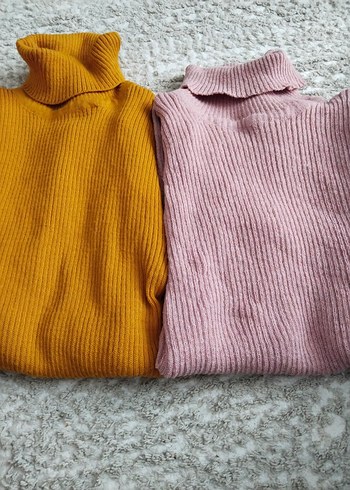 Triko Boğazlı Gri Kadın Kazak 3 tane fiyatı - Görsel 6