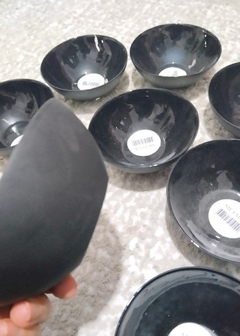 Siyah 12 'li i Kase Seti 3 tanesinde biraz soyun ma var - Görsel 9