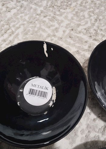 Siyah 12 'li i Kase Seti 3 tanesinde biraz soyun ma var - Görsel 3