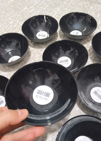 Siyah 12 'li i Kase Seti 3 tanesinde biraz soyun ma var - Görsel 6