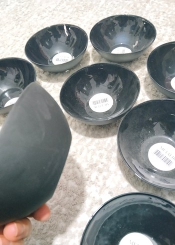 Siyah 12 'li i Kase Seti 3 tanesinde biraz soyun ma var - Görsel 10