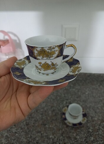Vintage Türk kahvesi fincanı
