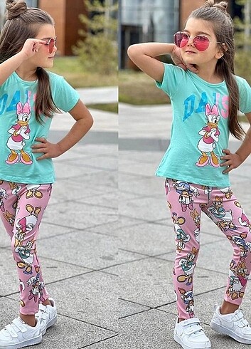 7 Yaş Beden Zara Daisy taytlı