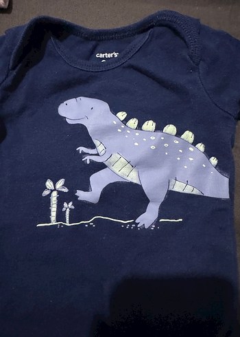 Carters Erkek Bebek Kısa Kollu Baskılı Body - Görsel 3