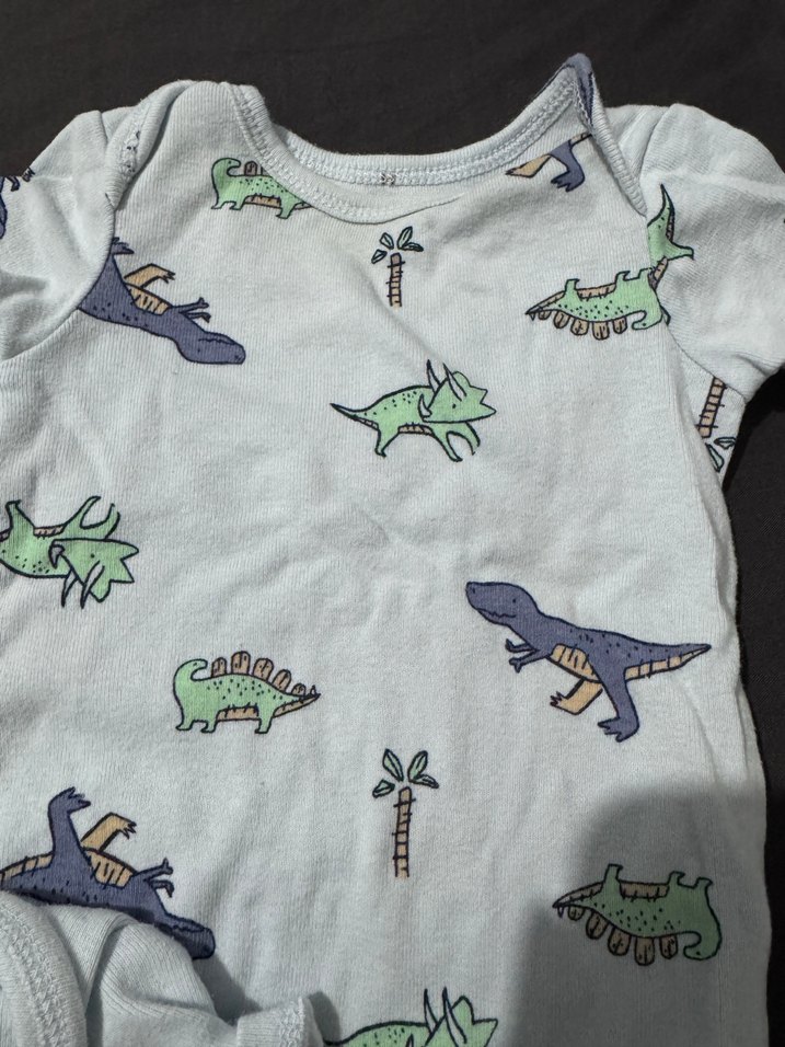 Carters Erkek Bebek Kısa Kollu Baskılı Body - Görsel 4