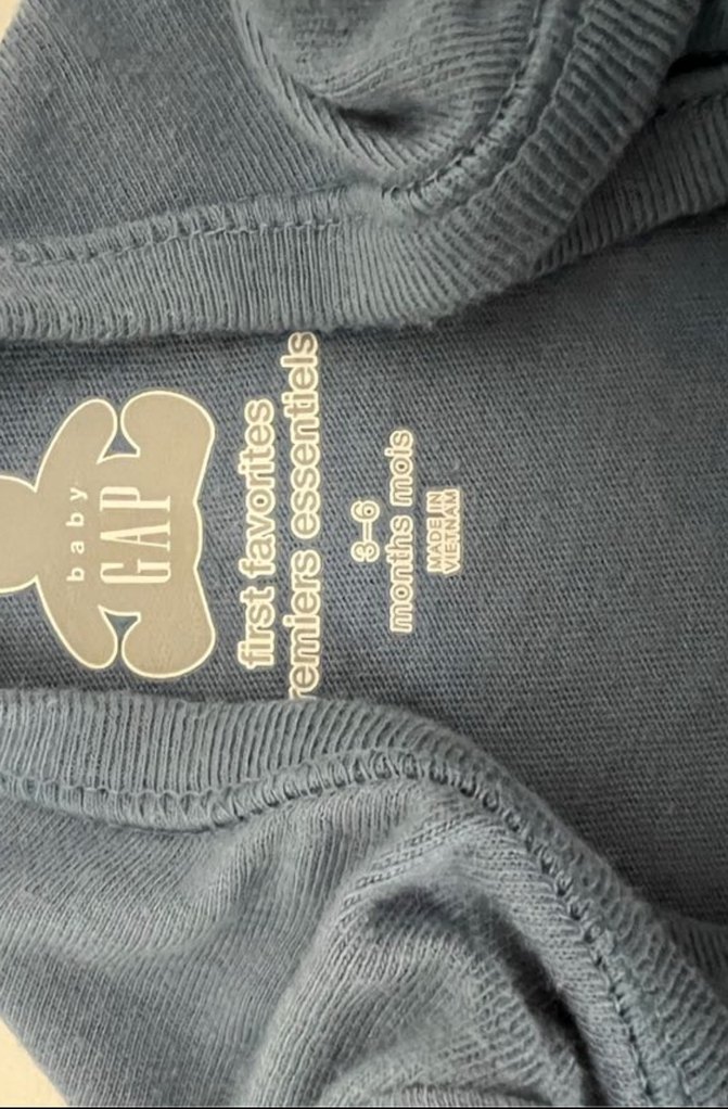 Baby gap uzun kollu - Görsel 2