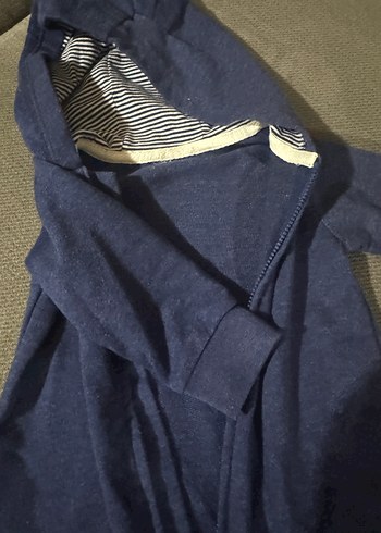 Kapüşonlu Fermuarlı Bebek Tulumu - Görsel 4