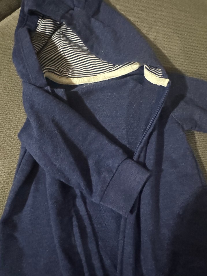 Kapüşonlu Fermuarlı Bebek Tulumu - Görsel 4