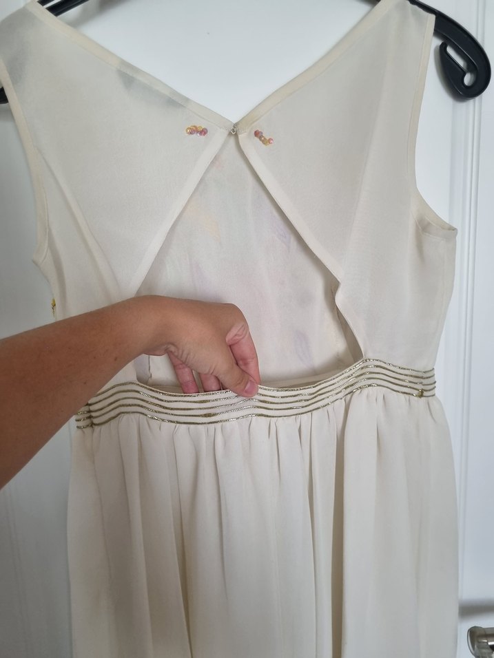 İşlemeli elbise 40 beden - Görsel 4