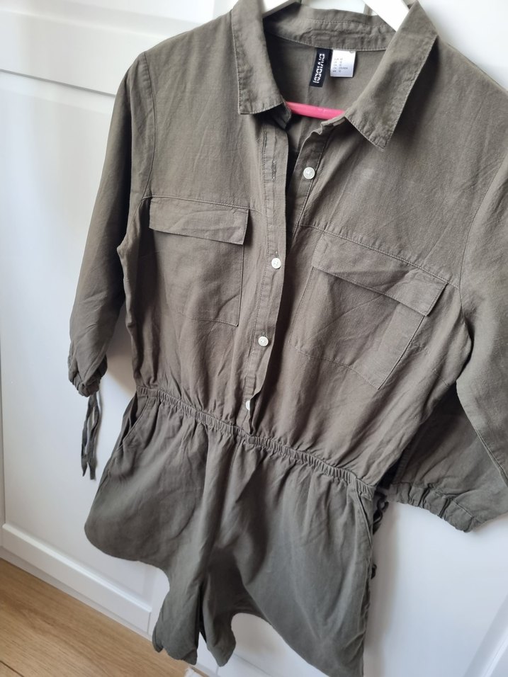 Hm marka Keten Kadın Tulum(40 beden) - Görsel 4