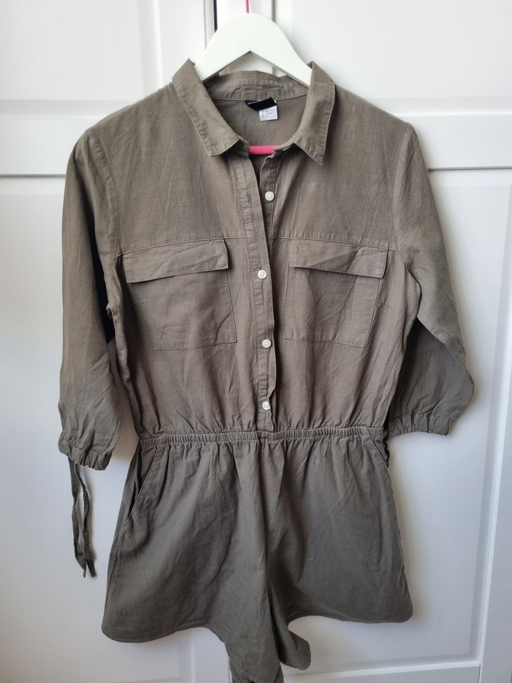 Hm marka Keten Kadın Tulum(40 beden) - Görsel 2