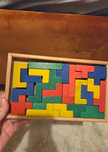 Renkli Pentomino Bulmaca Eğitici Oyuncak - Görsel 3