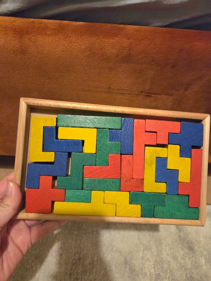 Renkli Pentomino Bulmaca Eğitici Oyuncak - Görsel 3
