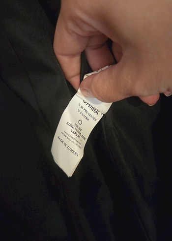 Siyah Kaban S beden (Chima) - Görsel 11