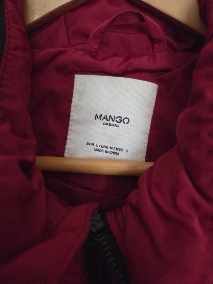 Bordo renk L mango mont - Görsel 3