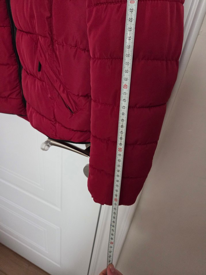 Bordo renk L mango mont - Görsel 5