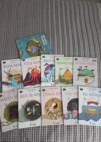 On Ada Krallığı - Çocuk Kitap Seti - Görsel 3