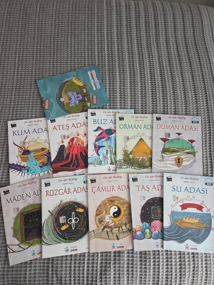 On Ada Krallığı - Çocuk Kitap Seti - Görsel 3